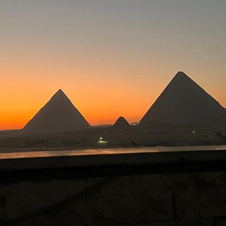 Imhotep Pyramids View Inn Kafrat al Jabal Exterior foto