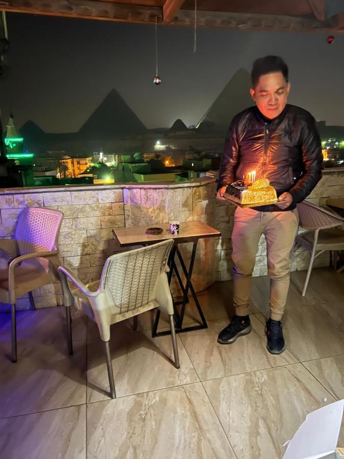 Imhotep Pyramids View Inn Kafrat al Jabal Exterior foto