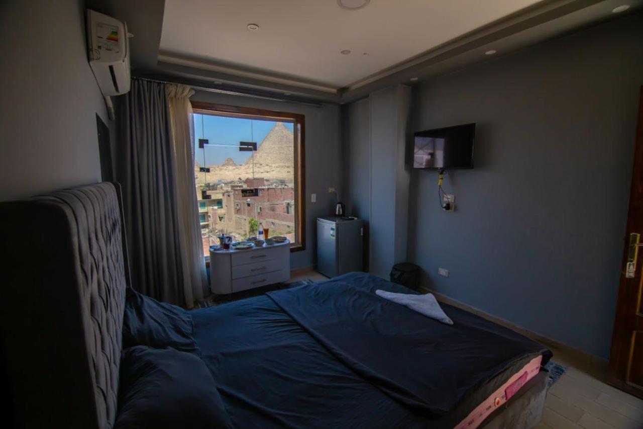 Imhotep Pyramids View Inn Kafrat al Jabal Exterior foto